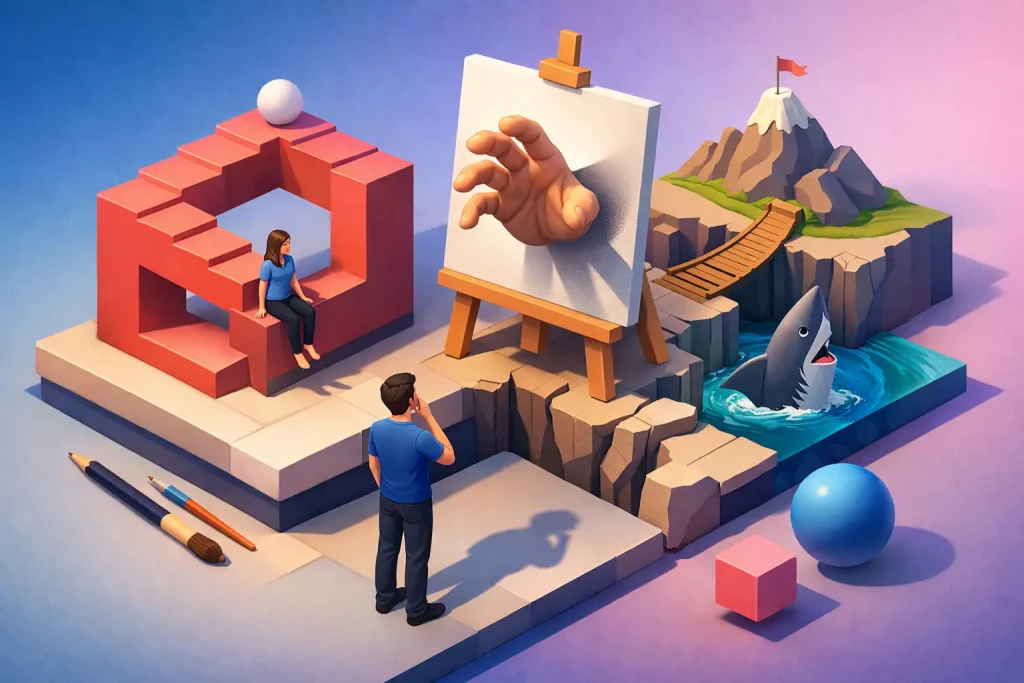What Is 3D Illusion Art?