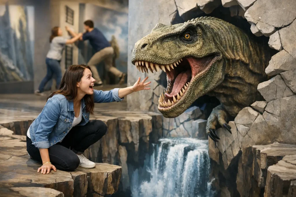 Why Trick Art Exhibits Are So Addictive